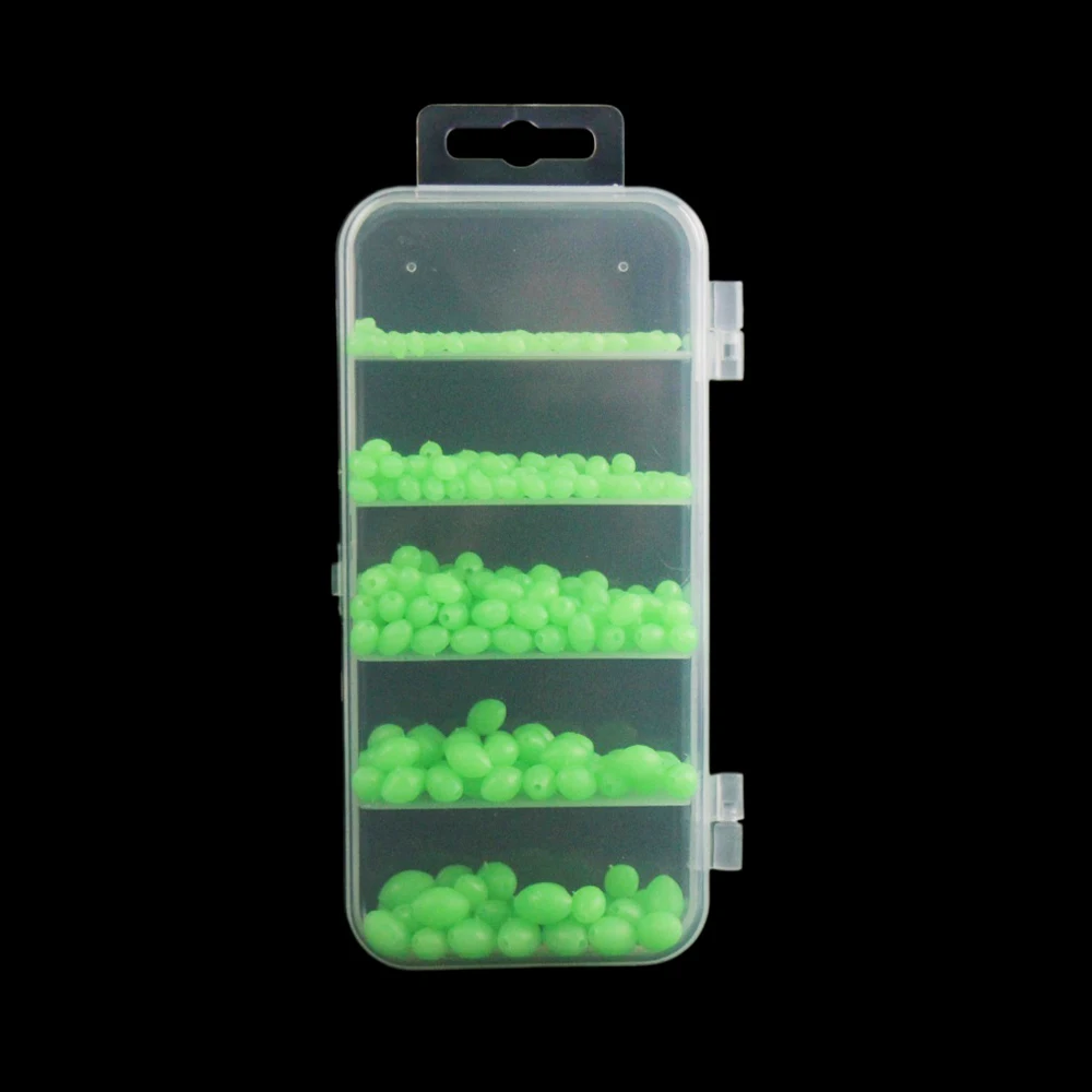 Ackibbik 375個/箱 夜光釣りビーズ 海釣りアクセ - Fishing Lure Box のレビューと価格