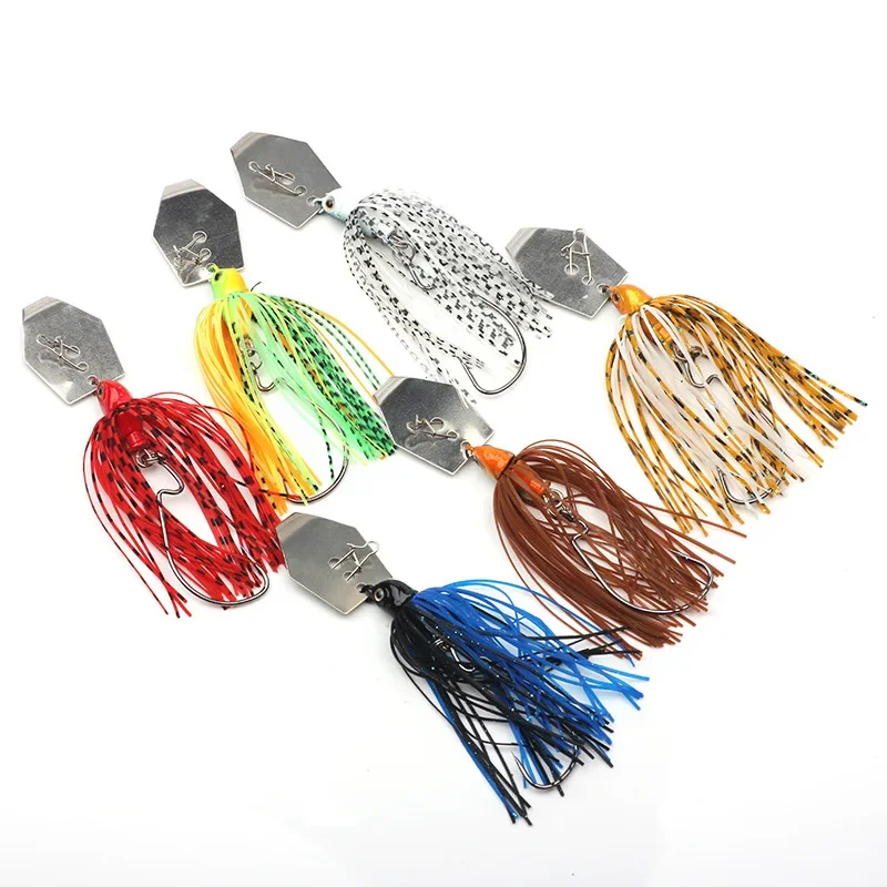 6 ピース/セットチャターベイト釣りルアーキットスピナー釣り - Fishing Lure Crankbait のレビューと価格