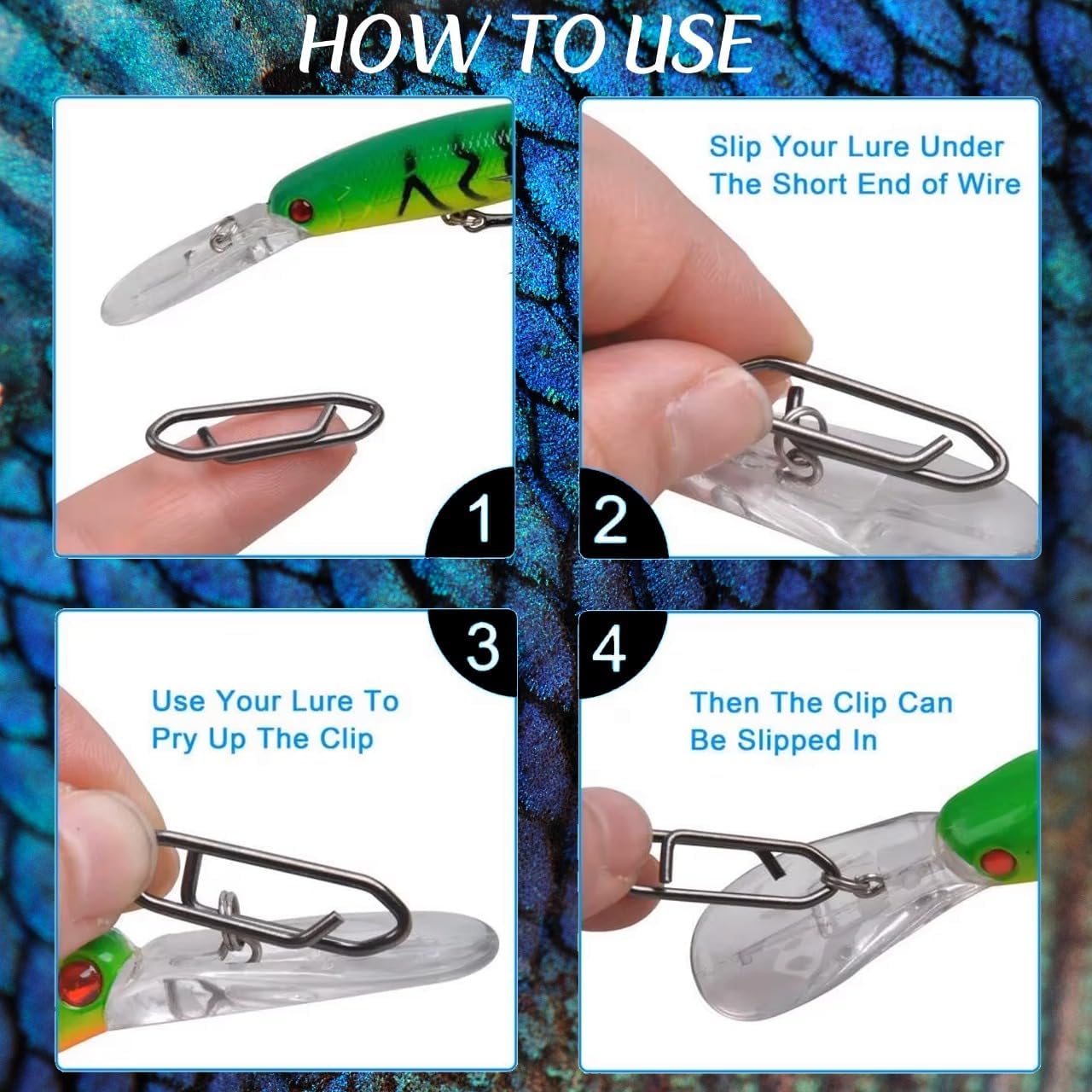 9KM フィッシングスナップキット 110個入り パワーフィ - Fishing Lure Making Kit のレビューと価格