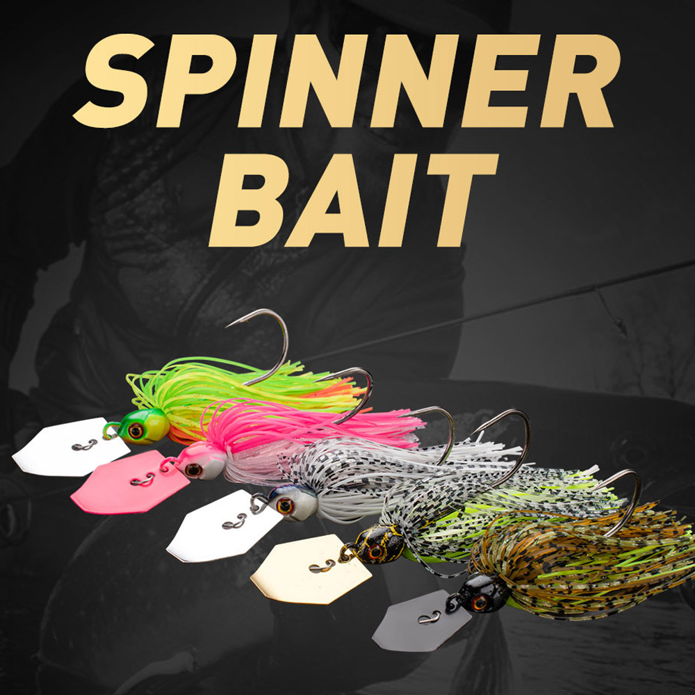 チャターベイトタイプの釣りルアー,7g,9g,11g,14g - Fishing Lure Spinnerbait のレビューと価格