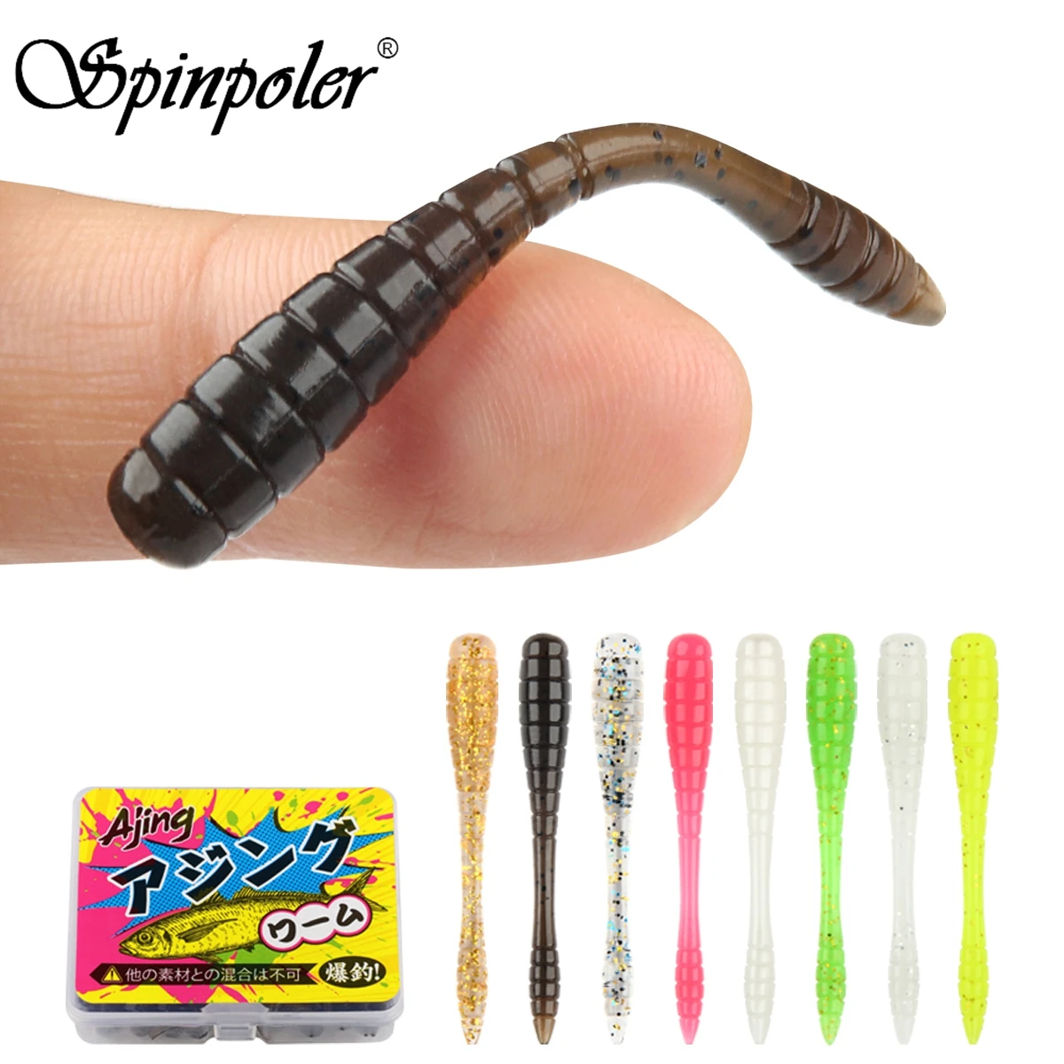 Spinpoler TPR Ajing ソフトルアー人工餌岩 - Fishing Lure Topwater のレビューと価格