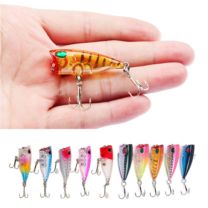 YUCONG 1PC ミニポッパー釣りルアー 4 センチメー - Fishing Lure Topwater のレビューと価格