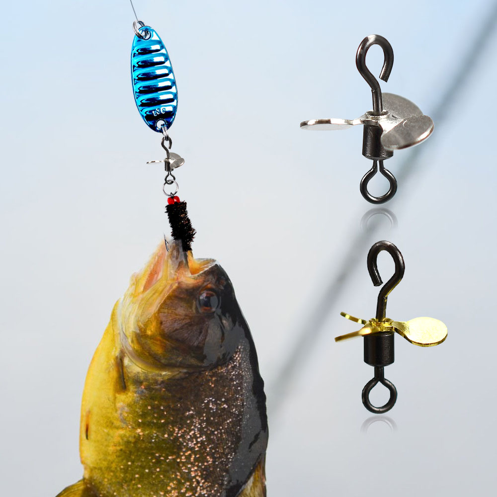 20 個スパイラルブレード釣りプロペラアクセサリー、混合色鉄 - Fishing Lure Spoon のレビューと価格