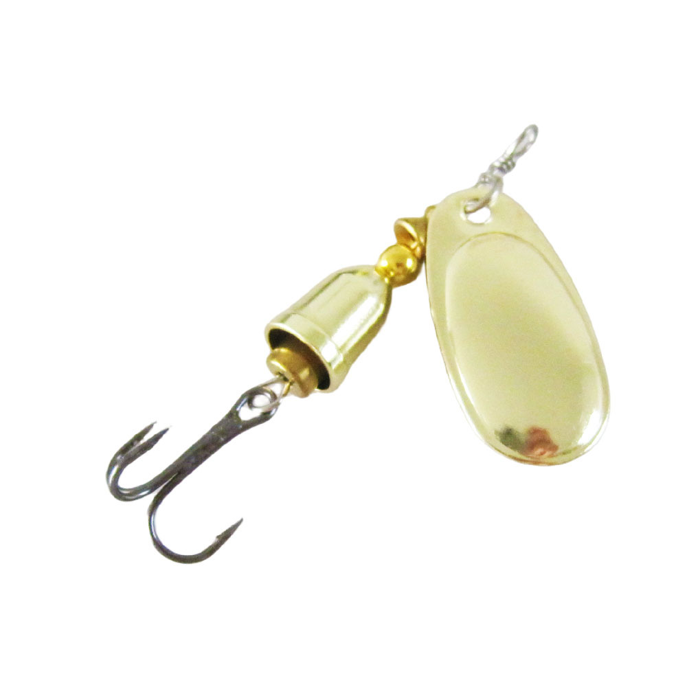 真ちゅう製の硬い人工スプーンベイト,銅の刃,回転スピナー,釣 - Fishing Lure Crankbait のレビューと価格
