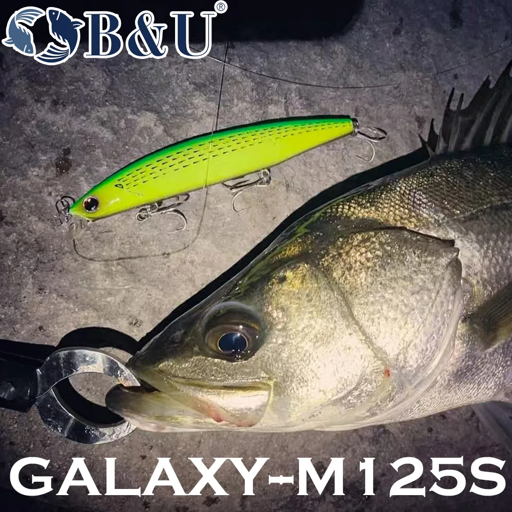 B & u-シンキングハードベイト,125mm,シーバス,ミ - Fishing Lure Crankbait のレビューと価格